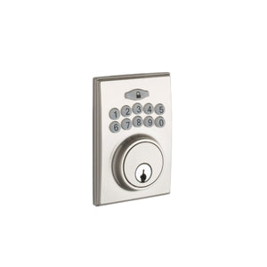 Fashion Series Push Button Electronic Deadbolt by Copper Creek