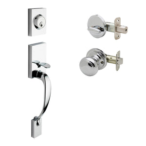 Fashion Active Handleset With Colonial Interior Trim by Copper Creek