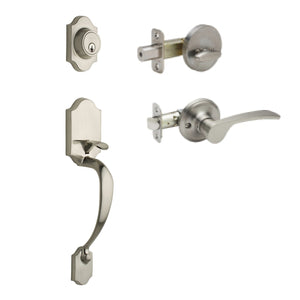 Heritage Active Handleset With Kash Left Hand Interior Trim by Copper Creek