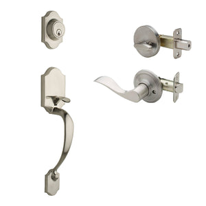 Heritage Active Handleset With Waverlie Right Hand Interior Trim by Copper Creek