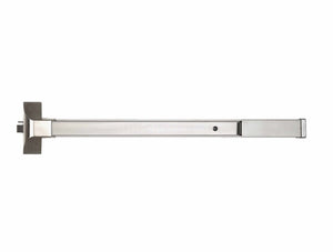 Commercial Grade-1 Rim Exit Device by Bulldog - Stainless Finish